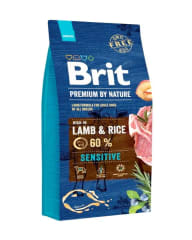 BRIT PREMIUM DOG ADULT SENSITIVE LAMB 15 KGR.