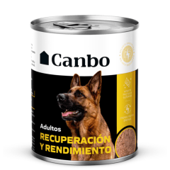 CANBO DOG ADULTO RECUPERACIÓN Y RENDIMIENTO LATA 330Gr