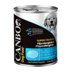 CANBO DOG CACHORRO HIPOALERGENICO LATA  330Gr