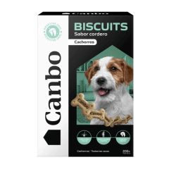 CANBO GALLETAS/BISCUITS CACHORRO TR CORDERO 200Gr