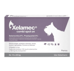 AGROVET XELAMEC COMBI SPOT ON PERRO Y GATO 10-20 KG X 1 UND