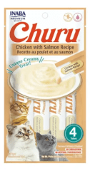 CHURU CAT CHICKEN WITH SALMON X4 UND 14 GR - 56 GR