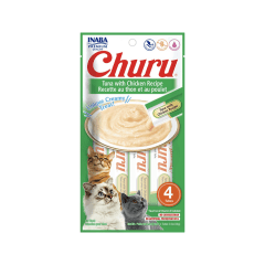 CHURU CAT TUNA/CHICKEN X4 UND 14 GR - 56 GR