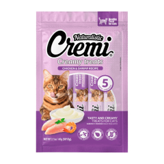 CREMI TREATS CHICKEN & SHRIMP RECIPE X 5 UNID - 60 GR