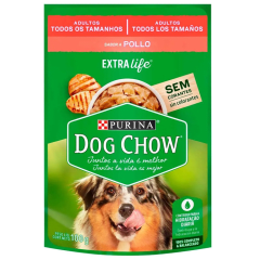 DOG CHOW ADULTO POLLO POUCH 100 Gr