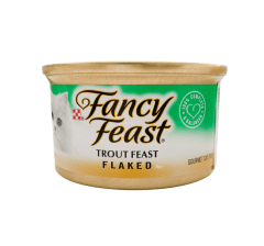 FANCY FEAST GATO ADULTO FLAKED TROUT (TRUCHA) LATA 85 Gr