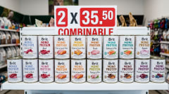 ALIMENTO HUMEDO BRIT DOG MONO PROTEIN LATA 400 GR X 2 UND COMBINABLE