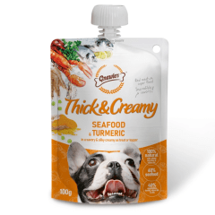 GNAWLERS DOG THICK&CREMY MARISCO, PESCADO Y CURCUMA 100 GR