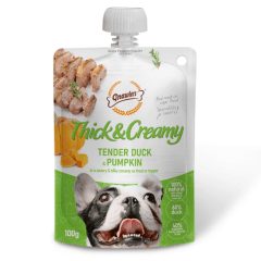GNAWLERS DOG THICK&CREMY PATO Y CALABAZA 100 GR