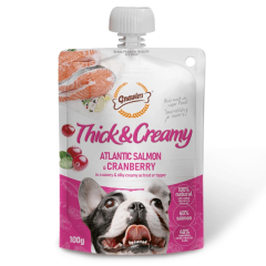 GNAWLERS DOG THICK&CREMY SALMON Y ARANDANO 100 GR