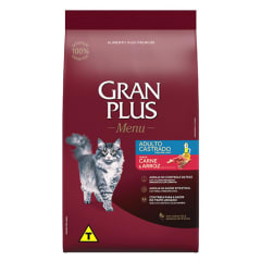 GRANPLUS GATO ADULTO CASTRADO CARNE Y ARROZ 10.1 KG