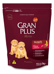 GRANPLUS PERRO FILHOTE CARNE Y ARROZ 3 KG