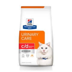 HILLS PD FELINE C/D MULTICARE STRESS (CUIDADO URINARIO) POLLO 1.8Kg