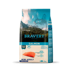 BRAVERY DOG ADULT MINI SMALL BREEDS SALMON 2 KG