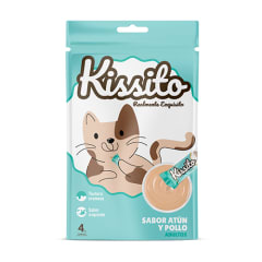 KISSITO ATUN Y POLLO 4 TUB X 14 GR