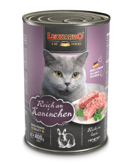 LEONARDO QUALITY SELECTION CONEJO LATA 400 GR