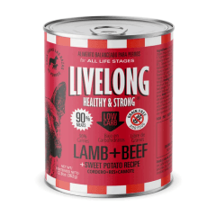 LIVELONG DOG CORDERO + CAMOTE 354 GR