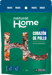 NATURAL HOME TREATS CORAZON DE POLLO 70 GR