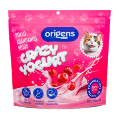 ORIGENS CRAZY YOGURT POLLO Y CRANBERRY  X 20 UND