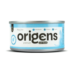 ORIGENS GATO MOUSSE DE ATUN CON MANZANA VERDE LATA 85 GR