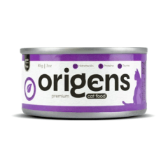ORIGENS GATO MOUSSE DE ATUN CON POLLO CON ARANDANO LATA 85 GR