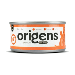 ORIGENS GATO MOUSSE DE ATUN CON SALMON LATA 85 GR
