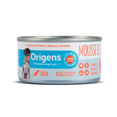 ORIGENS PERRO MOUSSE BISTRO ADULTO SENIOR CORDERO QUINUA CAMOTE LATA 85 G
