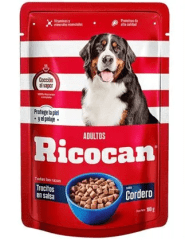 RICOCAN ADULTO CORDERO SACHET 100 GR