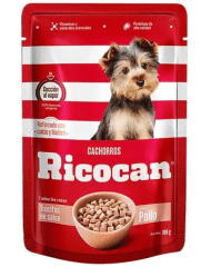 RICOCAN CACHORRO POLLO SACHET 100 GR
