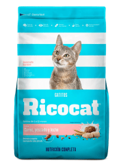 RICOCAT GATITOS CARNE/PESCADO/LECHE 1Kg