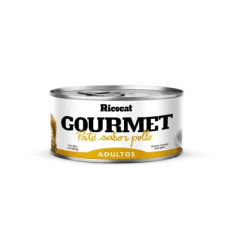 RICOCAT GOURMET ADULTO PATE CON POLLO LATA 85Gr