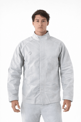 CHAQUETA DE CUERO FULL KEVLAR