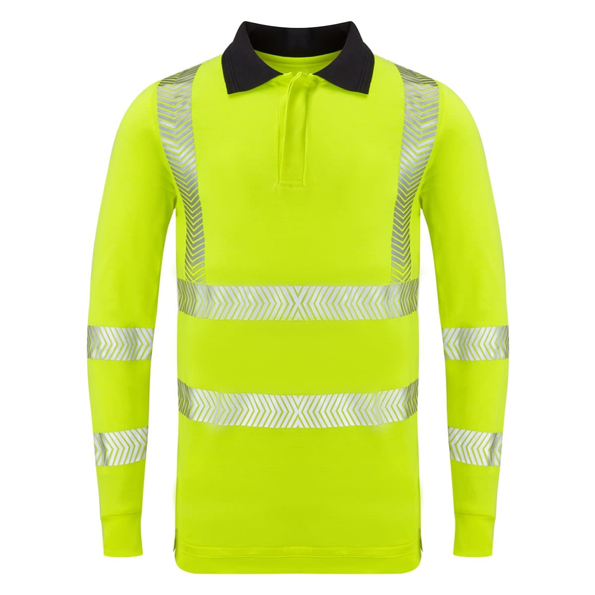 COTIZAR HAZTEC® Brega FR AS Long Sleeved Hi Vis Inherent Poloshirt
