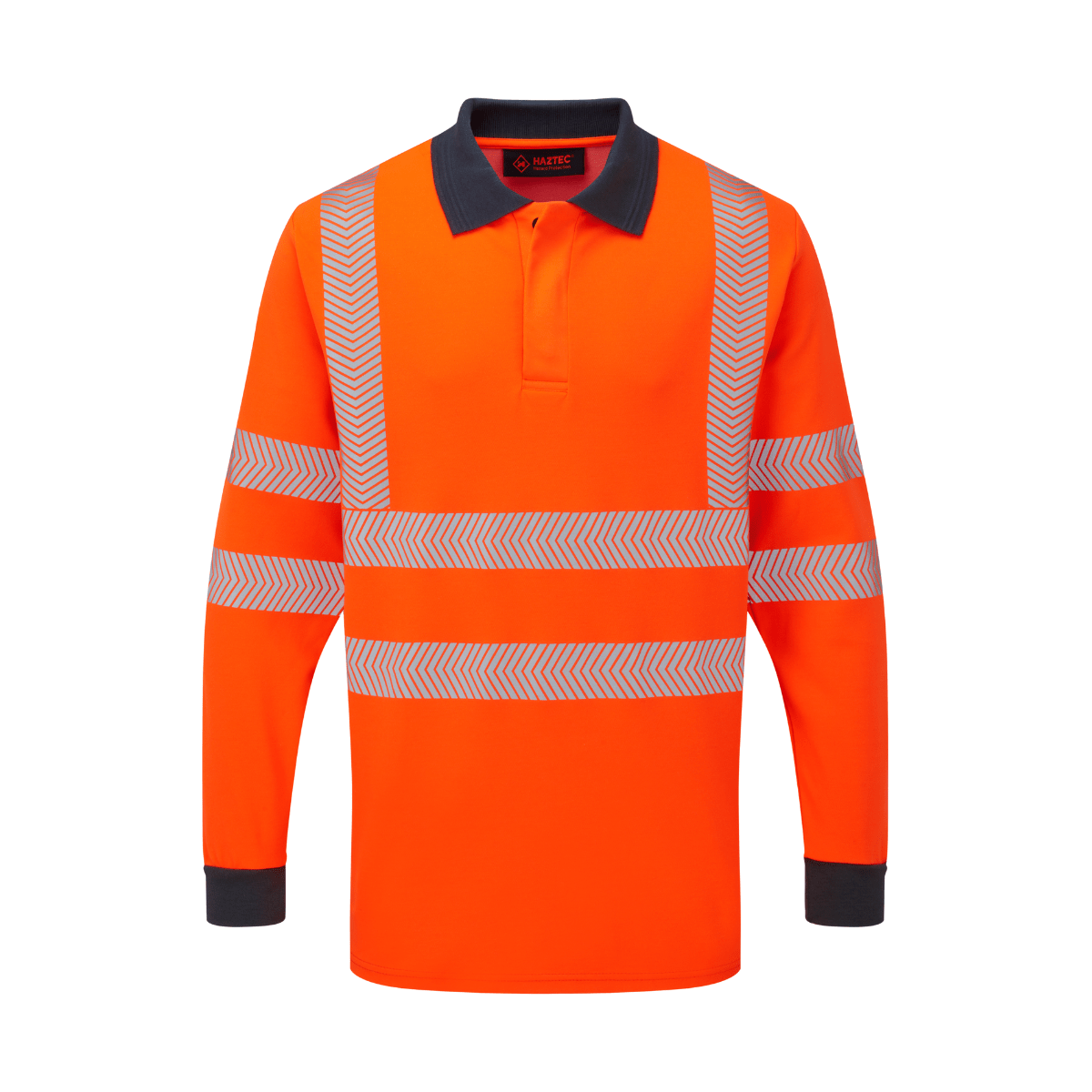 COTIZAR HAZTEC® Orwell FR AS Long Sleeved Hi Vis Inherent Poloshirt RIS-3279