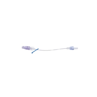 Alargador venoso simple conector libre de aguja bidireccional