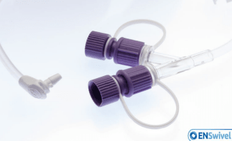 Extensión Doble Puerto Para Botón de Gastrostomía