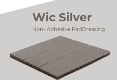 POLYMEM WIC SILVER (8X8CM)