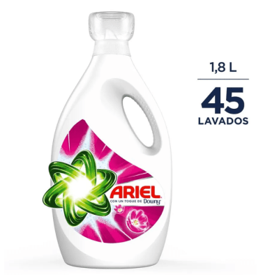 Detergente Líquido Ariel Downy 1,8 L.