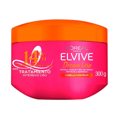 Mascarilla Capilar Elvive Dream Liso Efecto Keratina 300 g.1