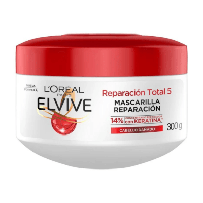 Mascarilla Capilar Elvive Reparación Total 5 300 g.1