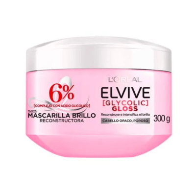 Mascarilla Capilar Elvive Glycolic Gloss 300 g.