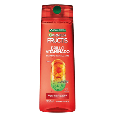 Shampoo Fructis Brillo Vitaminado 350 ml.