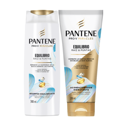 Pack Pantene Equilibrio Shampoo 300 ml + Acondicionador 250 ml.1