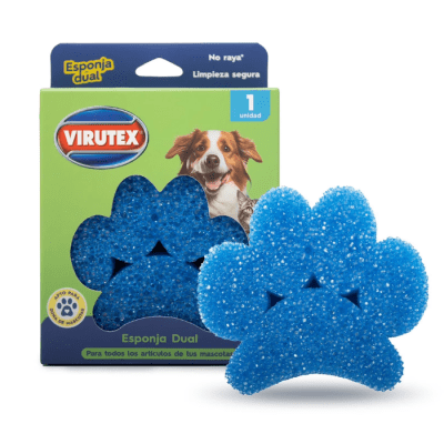 Esponja Dual Mascotas Virutex 1 u.1