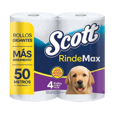 Papel Higiénico Ridemax Scott 50 m1
