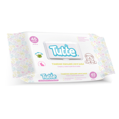 Toallas húmedas Tutte 45 un.