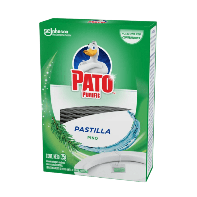 Pastilla Para Inodoro Pato Purific Pino 25 g1