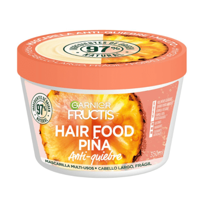 Mascarilla Fructis Hair Food Piña 350 ml.