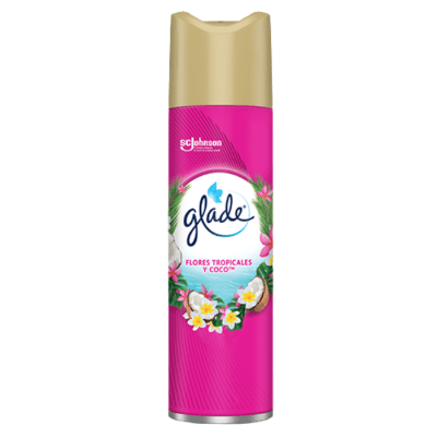 Desodorante Ambiental Flores Tropicales y Coco Glade 360 ml.1