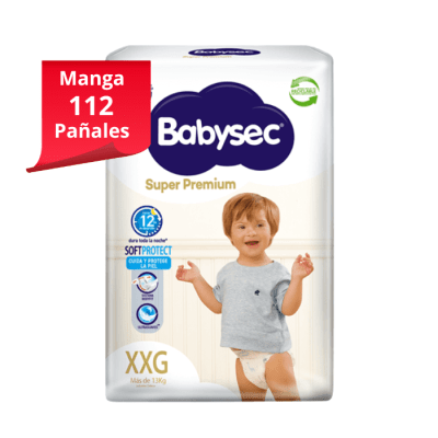 Manga 8 Babysec Super Premium Talla XXG 14 un.